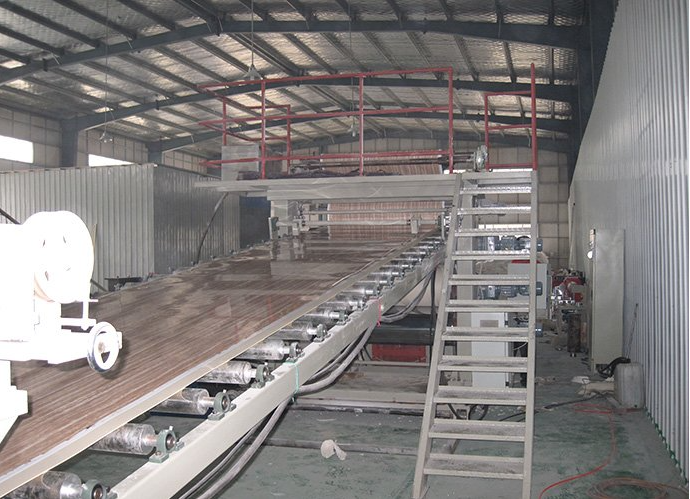 SPC floor/PVC imitation marble sheet extrusion line