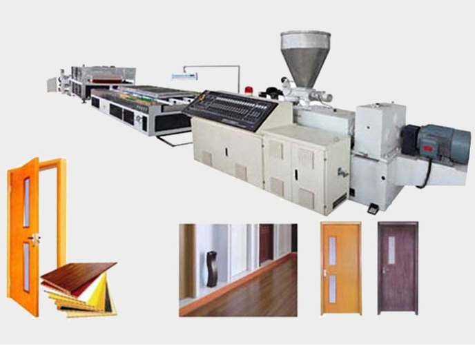 PVC/WPC door panel extrusion line