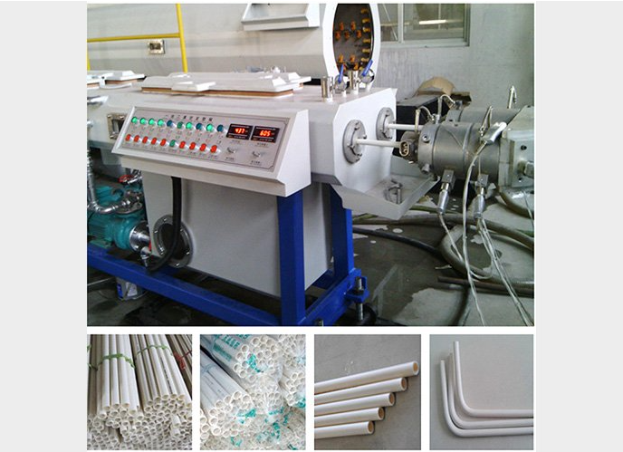 PVC double pipe extrusion line