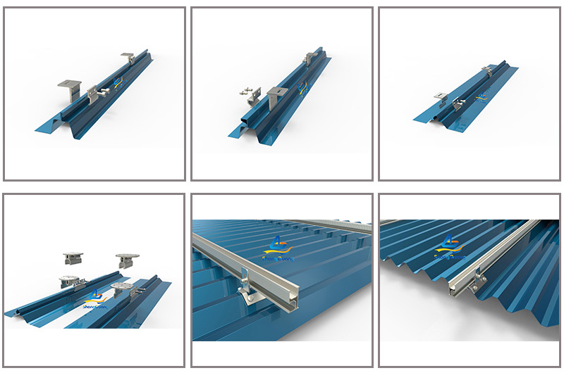 roof mounted solar panels