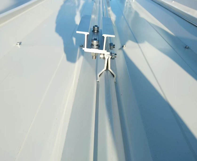 Tin roof mounting system