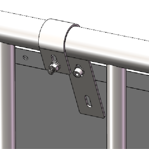 Balcony solar mounting system