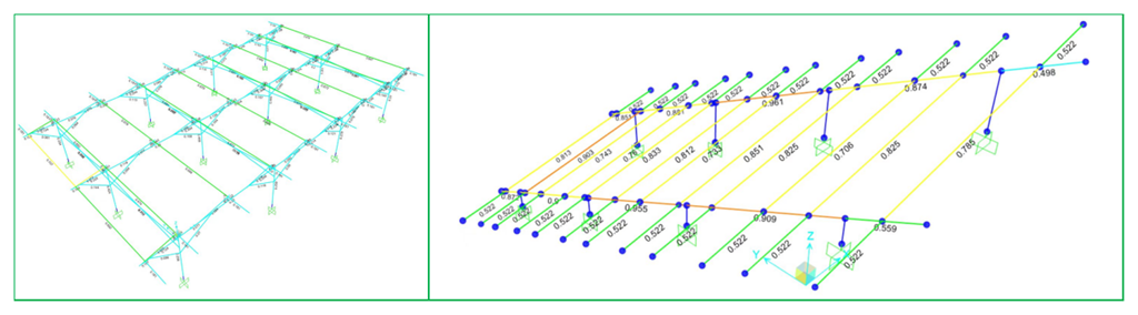 Solar carport mounting system