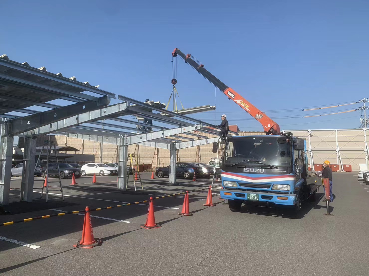 Solar Carport HDG Metal