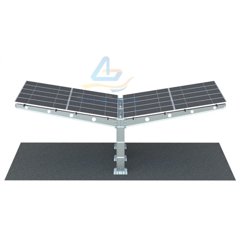 Solar carport mounting system