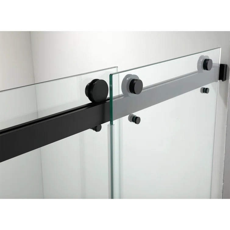 Supply Frameless Bypass Sliding Shower Door Wholesale Factory