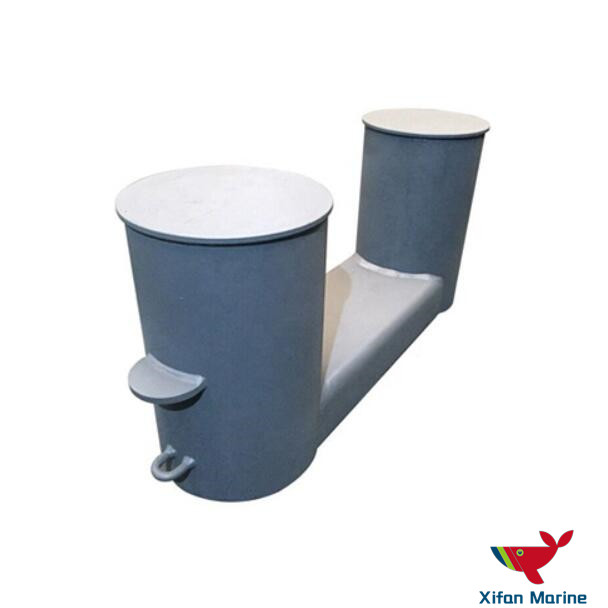 Marine Deck Bollards Dengan Pelat Kompak