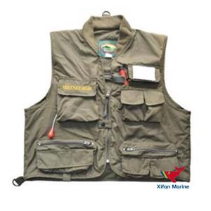 80N 110N Inflatable Life Jacket For Fishing