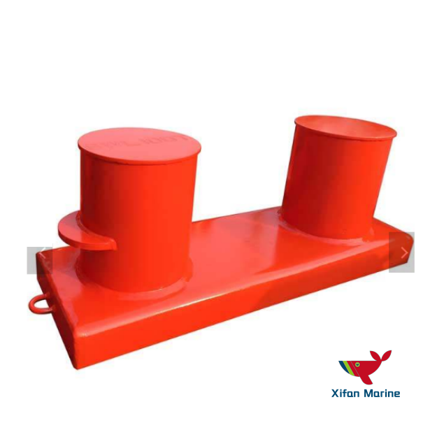 Type B ISO13795 Double Bollard For Sea-going Vessels