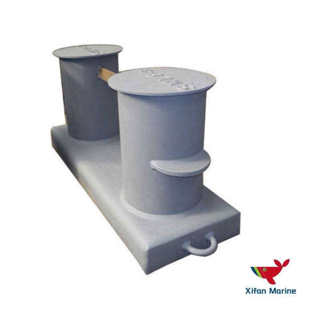 Type A ISO13795 Double Bollard For Sea-going Vessels