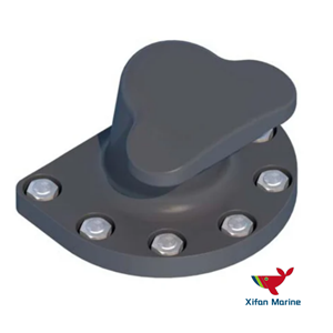 Custom Cast Iron Marine T Head Type Mooring Bollard For Boat