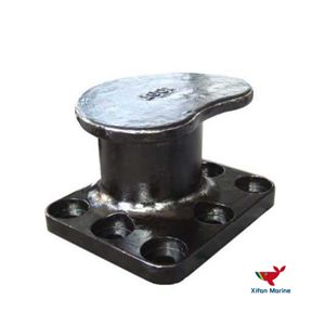 Cast Steel Dock Cleat Welded Incline Kapal CVI Bollard