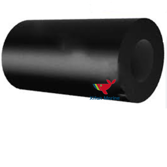 Black Cylindrical rubber fenders properties