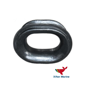 JIS F2007-76 Marine Mooring Bulwark Mounting Chock Roller Fairlead Chock