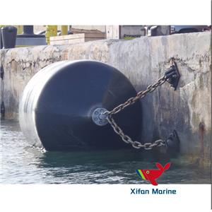Netless Marine Fender Busa Padat Diisi Untuk Kapal RO-RO