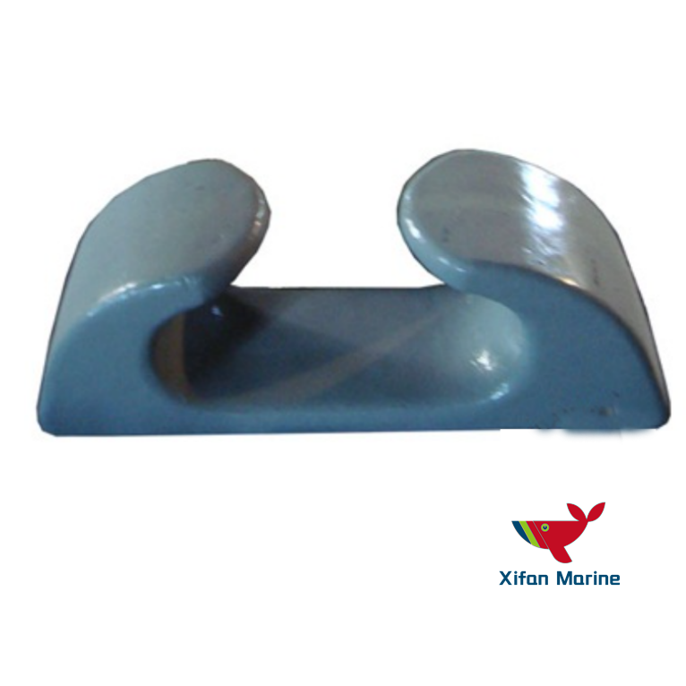 Type D CB/T38-99 Open Marine Fairlead Chock For Synthetic Fiber Rope