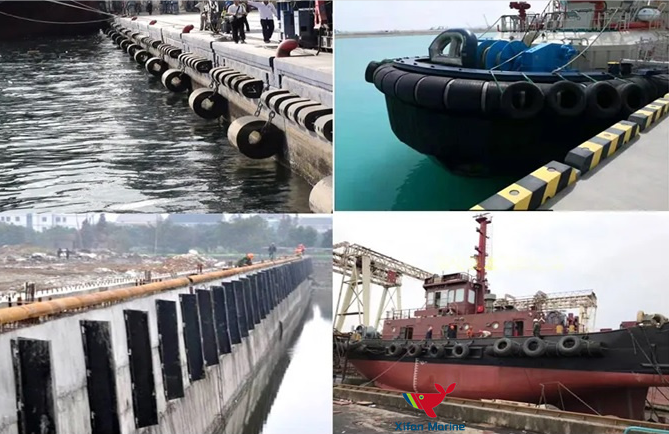 Super Arch DA Type Rubber Fender