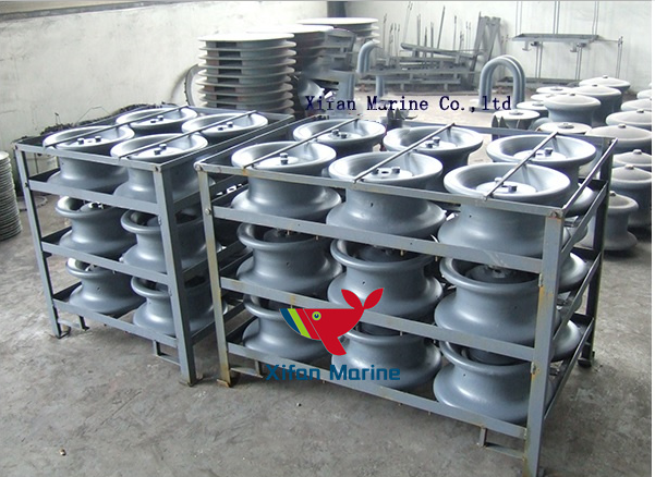 warping roller fairlead DIN 81906 warping roller fairlead DIN 81906