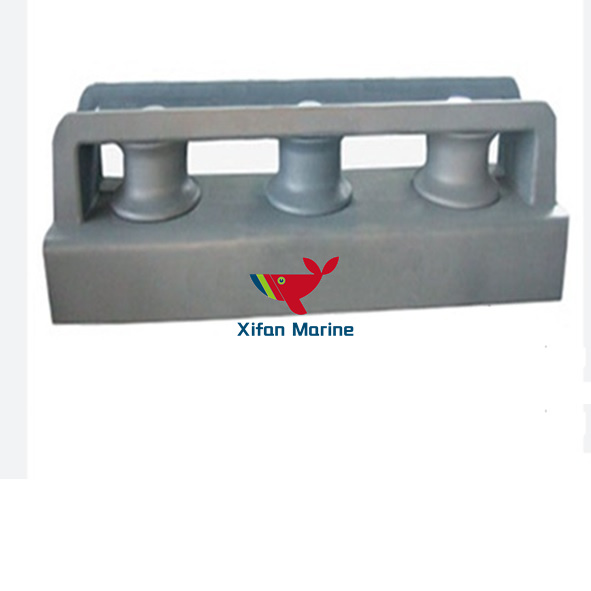 JIS F2014-1987 Closed Roller Fairlead Type with Three rollers