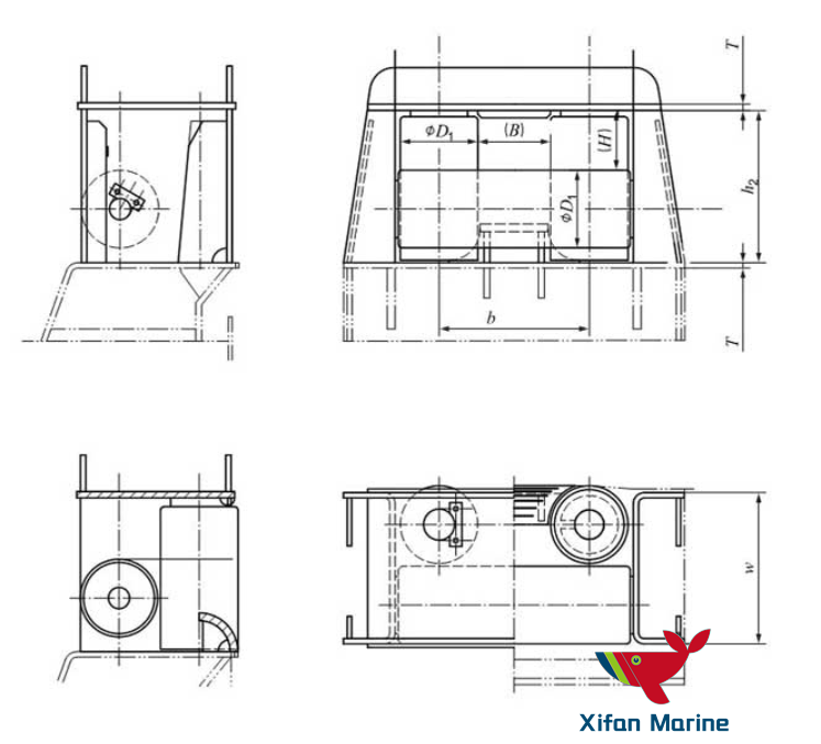ISO13742 Roller Fairlead