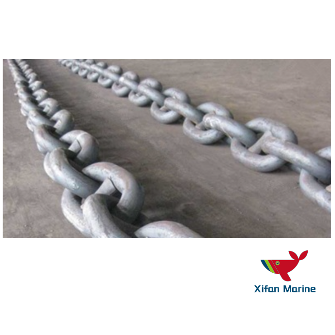 Offshore Industry Used Mooring Stud Link Anchor Chain RQ3 Grade