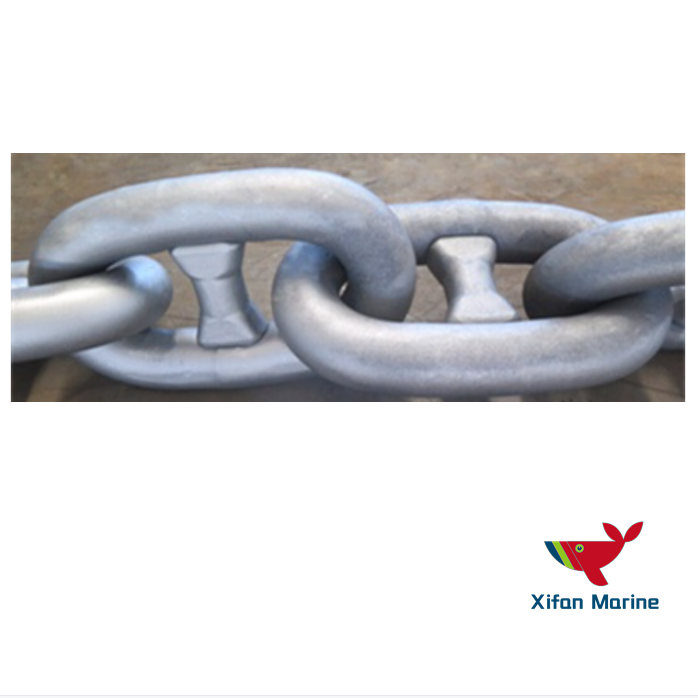 Offshore Industry Used Mooring Stud Link Anchor Chain RQ3 Grade