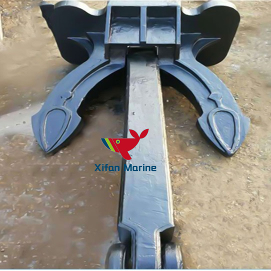Marine Type A/B/C Hall anchor for marine vessels and ships