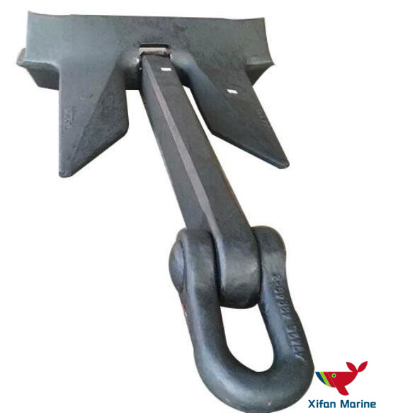 Snug Stowing Anchor for Marine Casting Steel