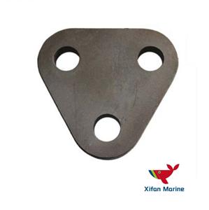 Perangkat Keras Pelat Segitiga Tiga Lubang Untuk Kapal