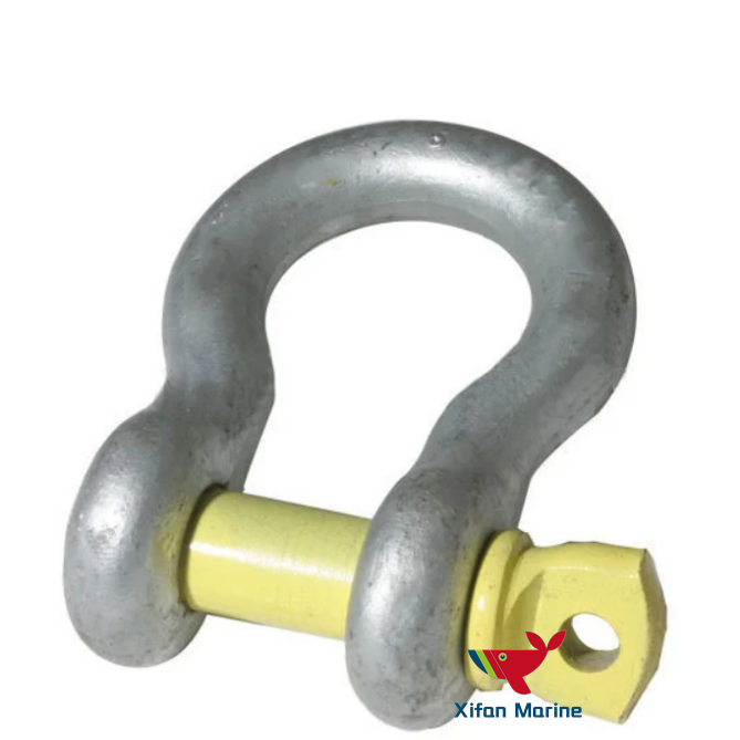 8.5Tons Safety Pin Bow Lifting Shackle 25MM