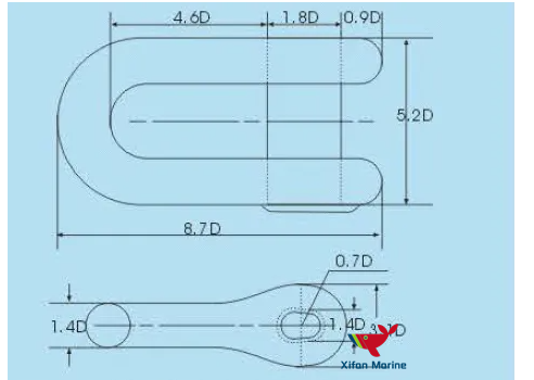 D-Type End Shackle D-Type End Shackle