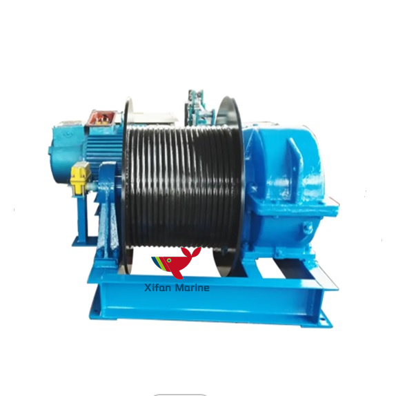 Hidrolik Single Mooring Winch (satu drum)