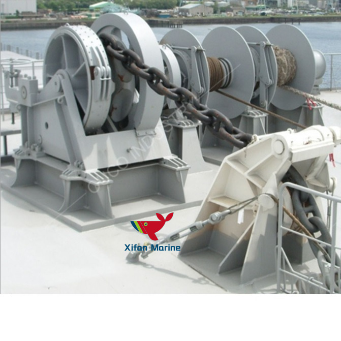 2000kn/200ton Double Drum Electric Mooring Winch