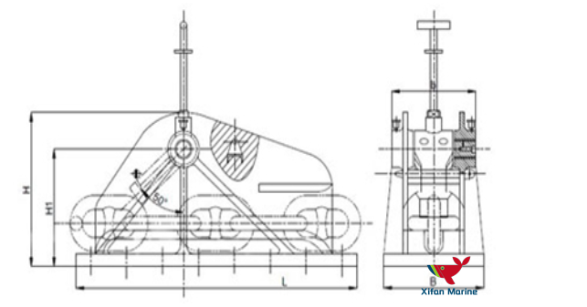 OCIMF Type Chain Stopper OCIMF Type Chain Stopper