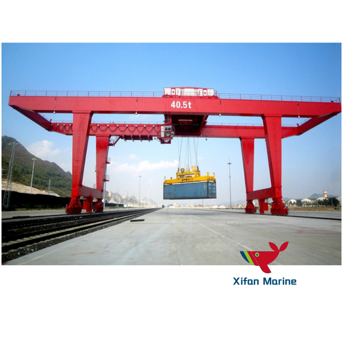 Easy Operation Rubber Tyred Gantry Ship to Shore Container Loading Crane
