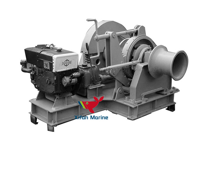 Marine Diesel Engine Anchor Windlass