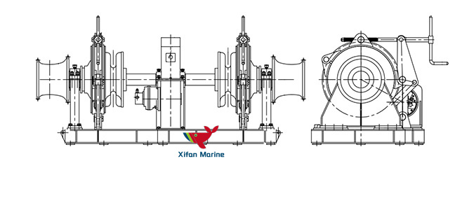 Anchor Windlass Mooring Winch