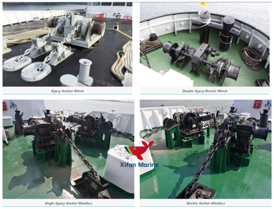 Hydraulic Anchor Windlass and Mooring Winch Hydraulic Anchor Windlass and Mooring Winch