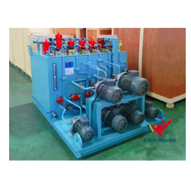 Multi-Winch Drive Centralized Control Hydraulic Power Pack Station