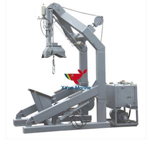 Fast Rescue Boat Meluncurkan Alat Davit untuk Sekoci