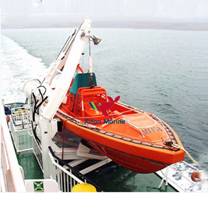 Fast Rescue Boat Launching Appliance Davit for Lifeboat