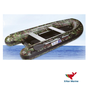 Perahu Olahraga Tiup RIB Dengan Bahan Karet