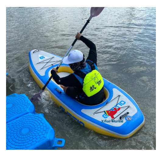 PVC Inflatable Fishing Touring Ocean Kayak With Pedals