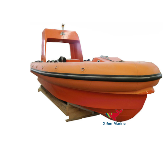 SOLAS Inflatable Fender Fast Rescue Boat With Davit