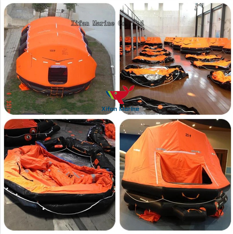 YT 10/16/20/25 Throw-over board Inflatable Liferaft