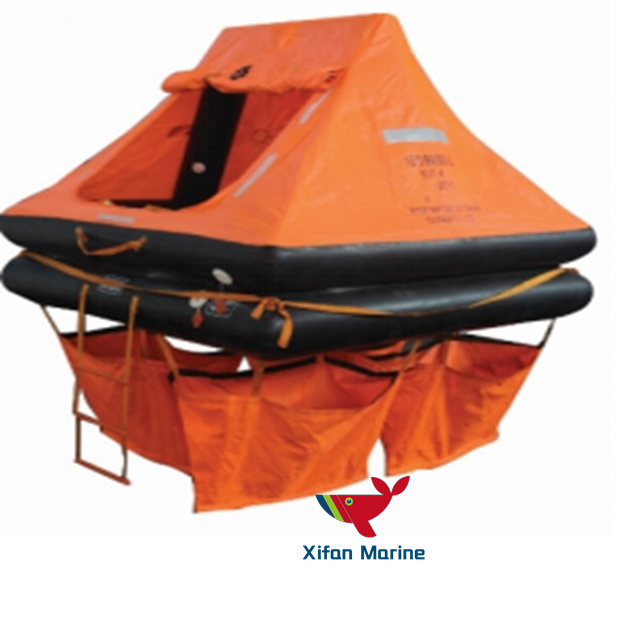 YJK -4/6/8Throw-over board Inflatable Liferaft