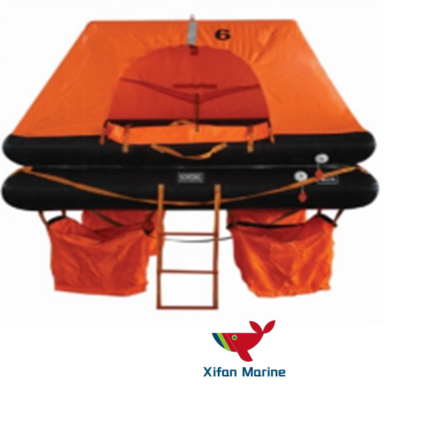 HSR-YJ-6/10 Man Throw-overboard Inflatable Liferaft
