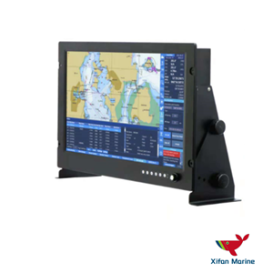 Capacitive Touch Front Metal Case LED Monitor Untuk Kapal