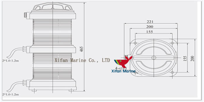 CXH-101P Double-deck Navigation Signal Light