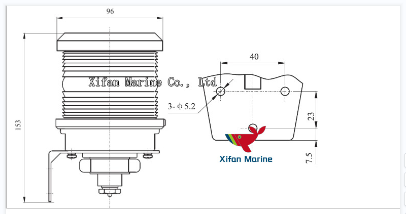 CXH-3P Single-deck Navigation light